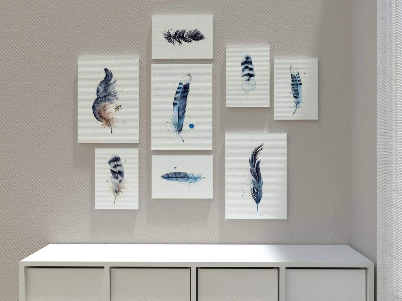 Unknown shown in a room setting