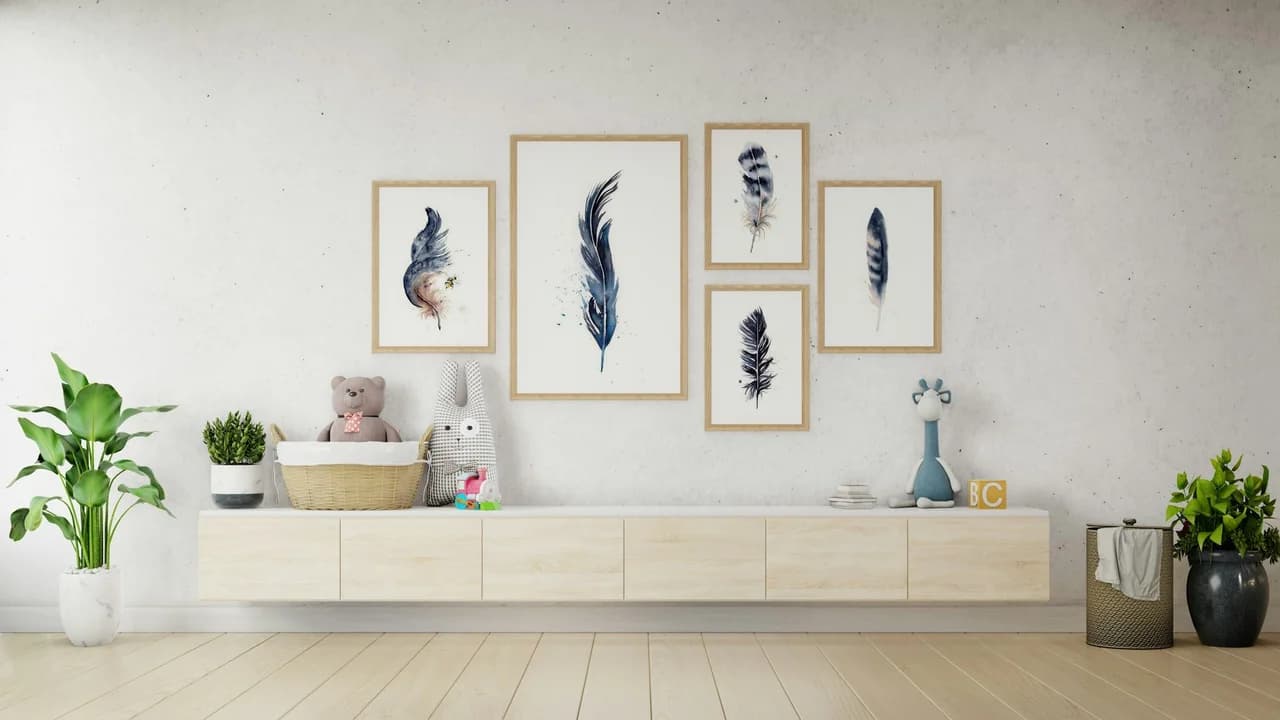 Unknown shown in a room setting