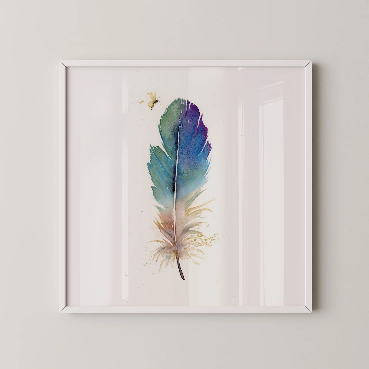 Hummingbird shown in a room setting