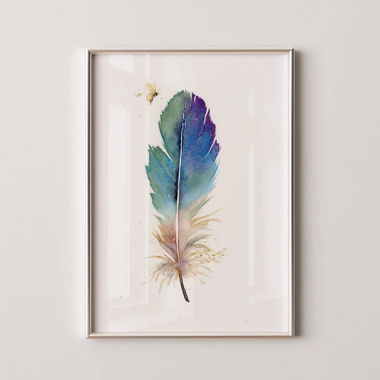Hummingbird shown in a room setting