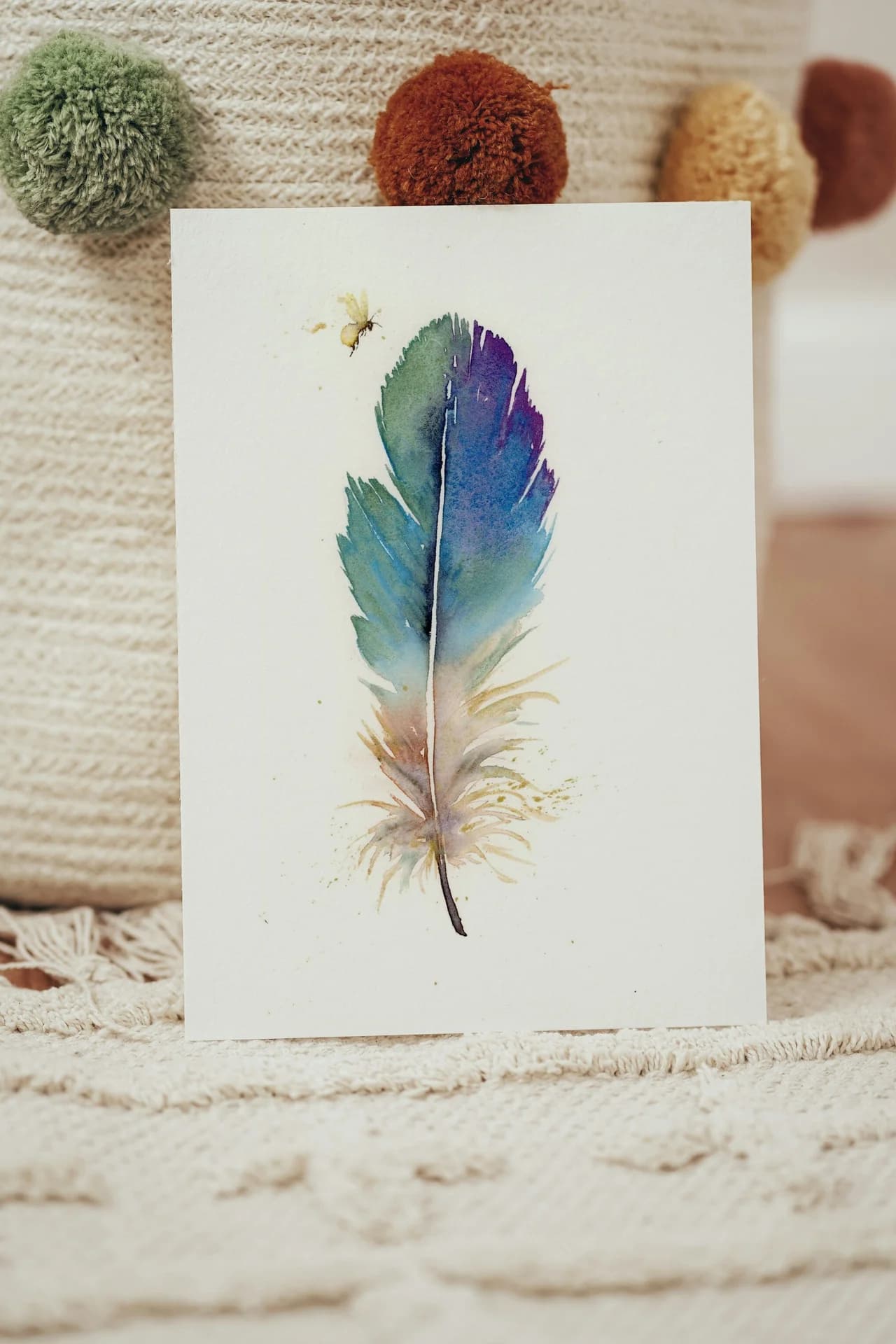 Hummingbird shown in a room setting