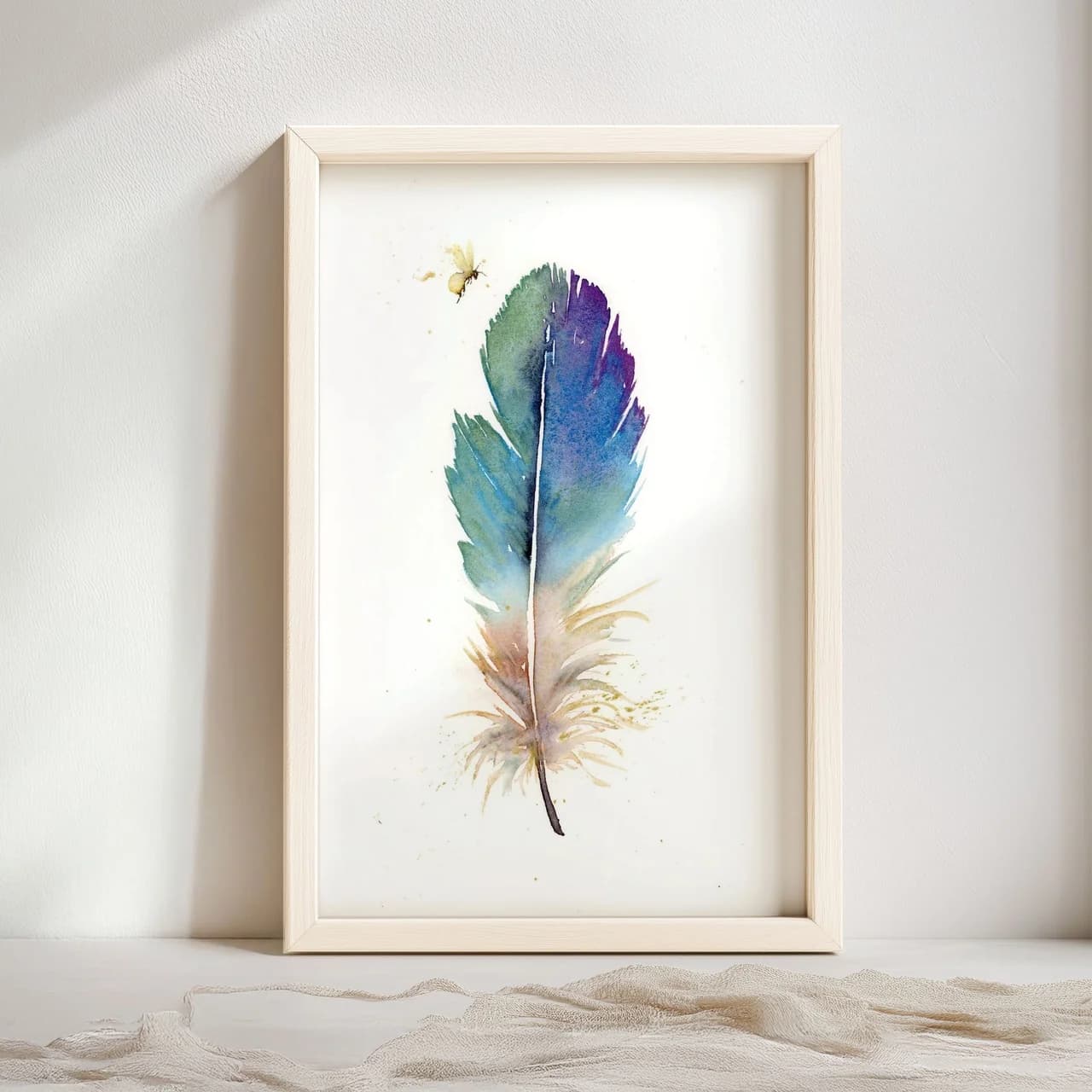 Hummingbird shown in a room setting