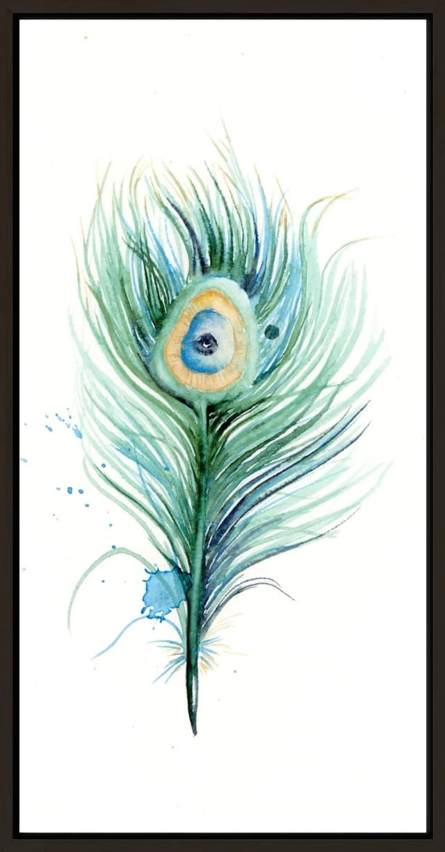 Peacock shown in a room setting