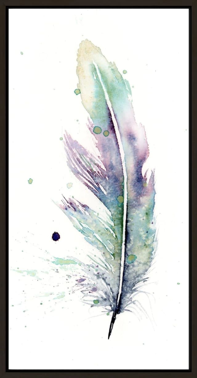 Violet-ear Hummingbird shown in a room setting