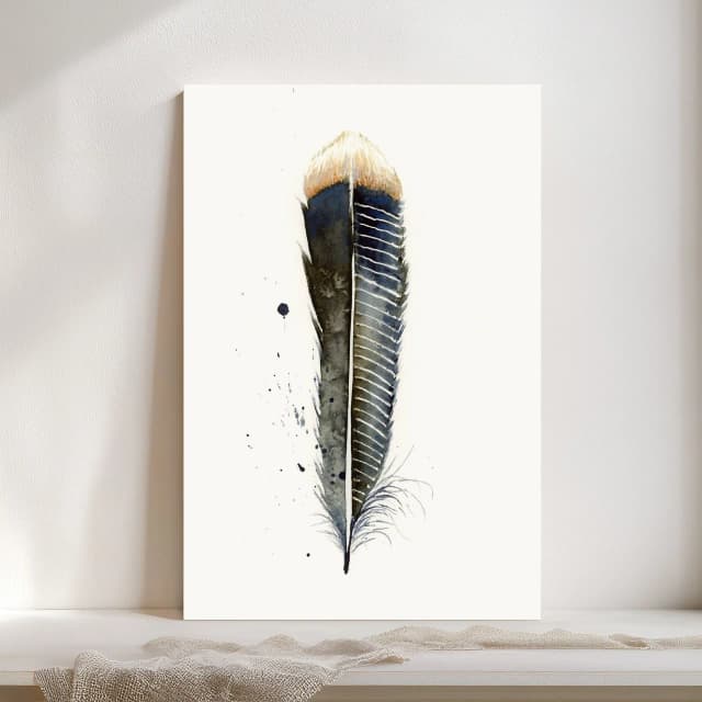 Anhinga shown in a room setting
