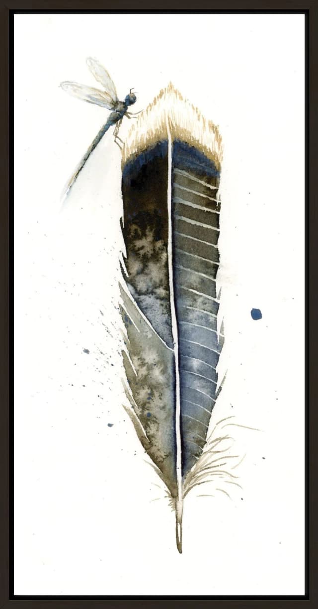 Anhinga shown in a room setting