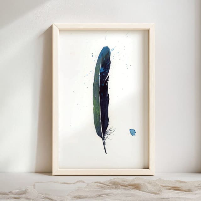 Magpie shown in a room setting