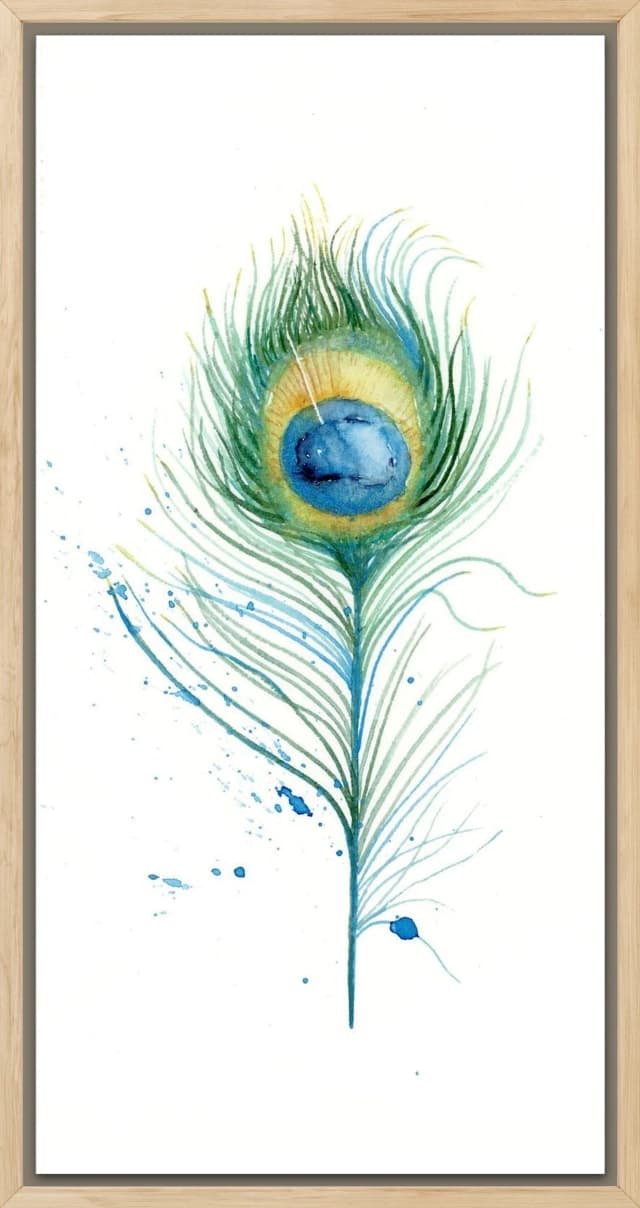 Peacock shown in a room setting