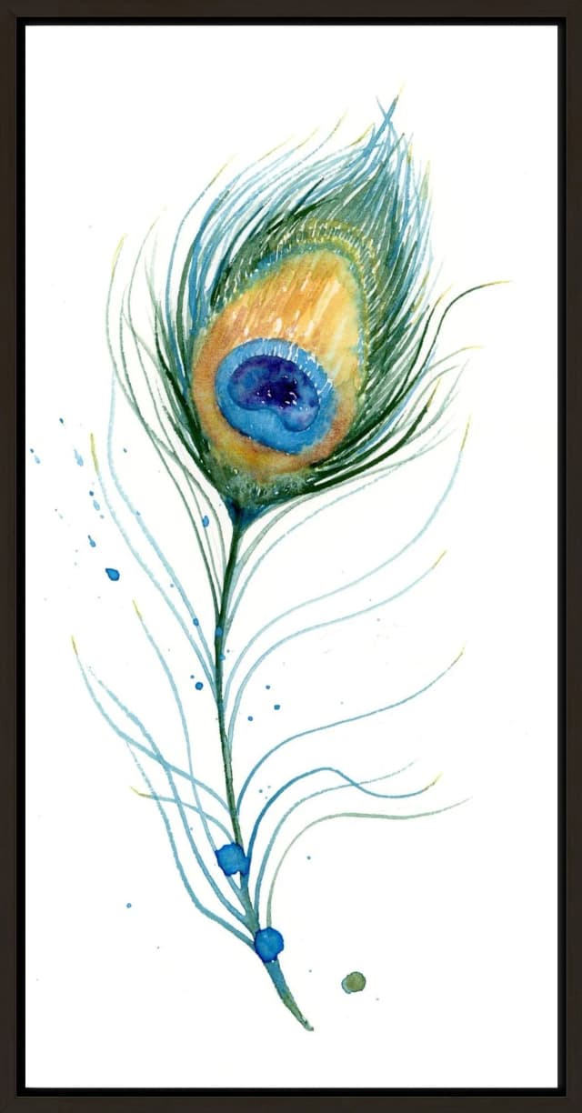 Peacock shown in a room setting
