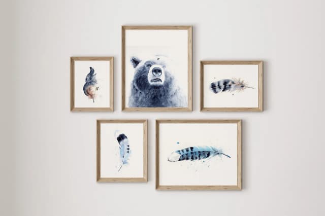 Bear & His Bee shown in a room setting