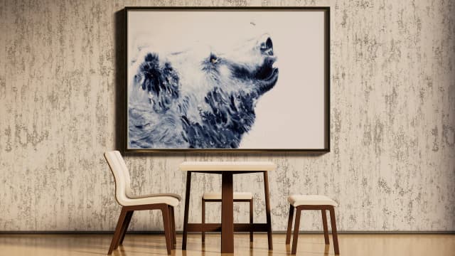 Bumble Bear shown in a room setting