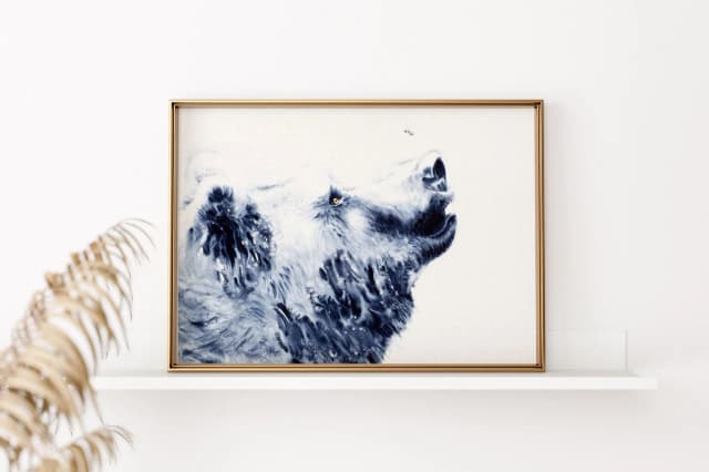 Bumble Bear shown in a room setting