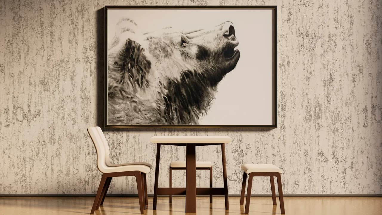 Hope shown in a room setting