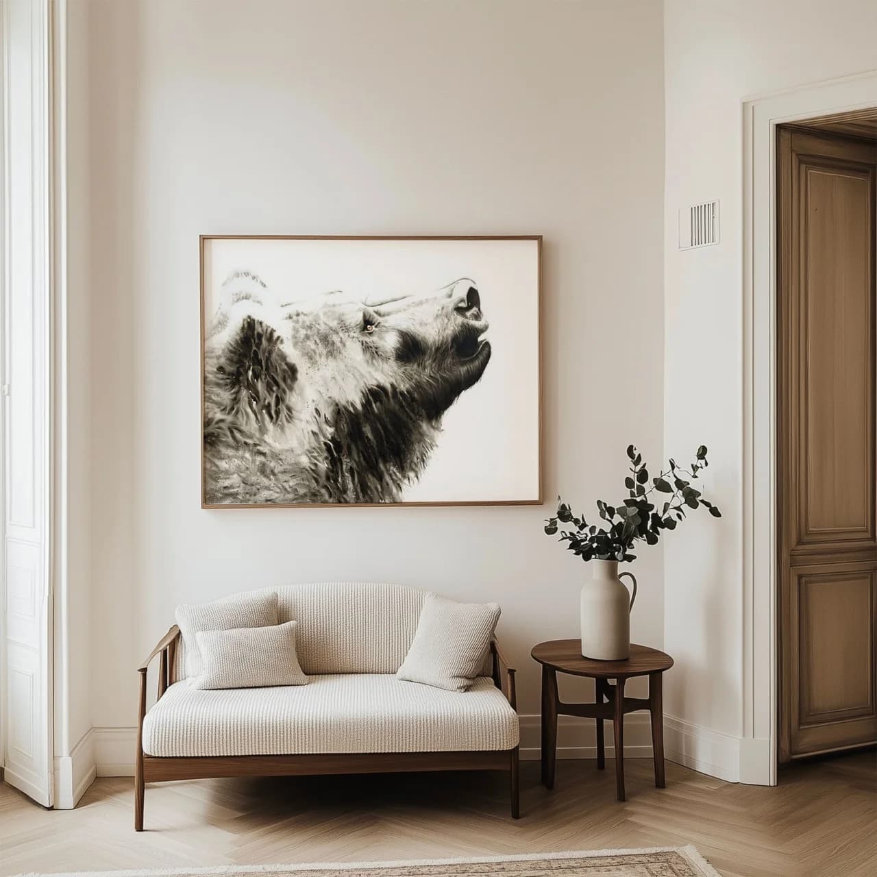 Hope shown in a room setting