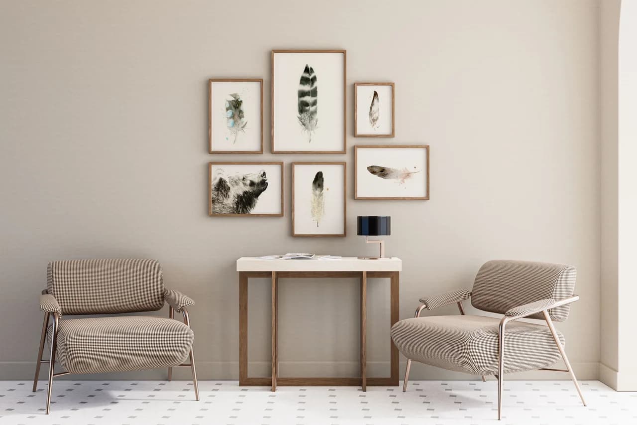 Hope shown in a room setting